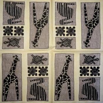 024 Giraffe - 3-lagig - Big Dot of Happiness